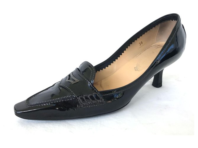 Tod's Heels Black Patent leather  ref.221248