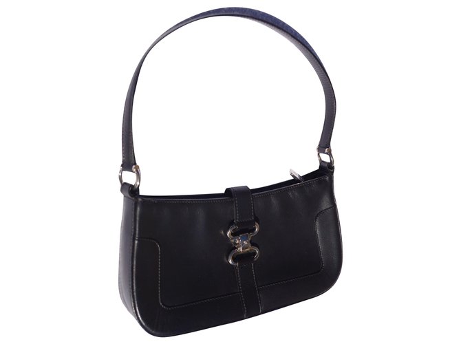Céline Handbags Black Leather  ref.221249