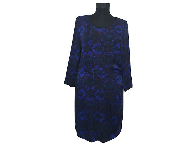 Vestido de seda con estampado floral Comptoir Des Cotonniers