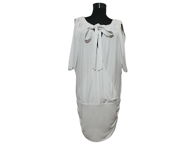 Autre Marque Gio 'Guerreri Tunika Kleid Weiß Größe 42