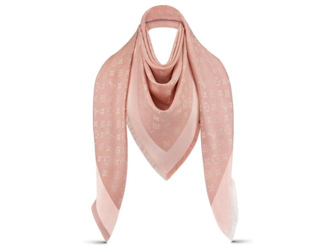 Louis Vuitton LV Schal neu Pink  ref.221336