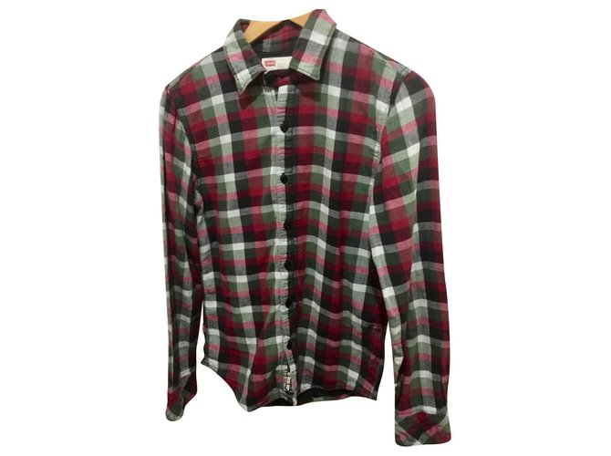 Levi's flannel tartan shirt Multiple colors Cotton  ref.221532