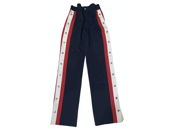 Gucci completo pantalone Blu navy Lana  ref.221620