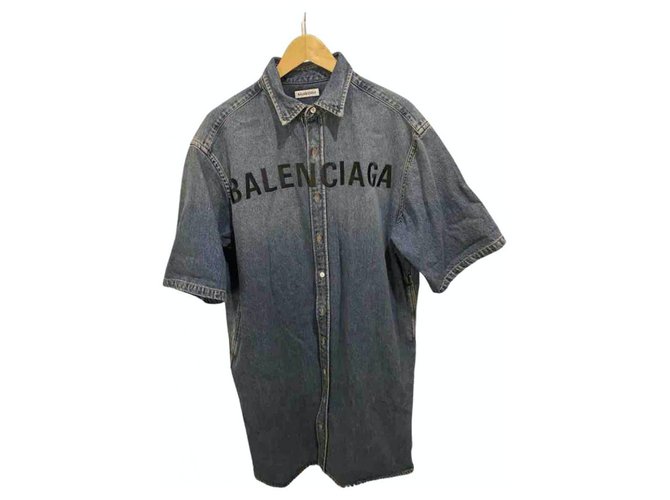 Balenciaga Kleider Marineblau John  ref.221621