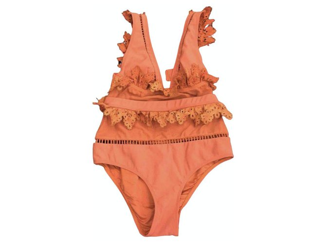 Zimmermann Swimwear Orange Polyester  ref.221694