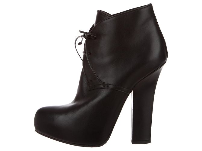 Bottega Veneta con cordones Negro