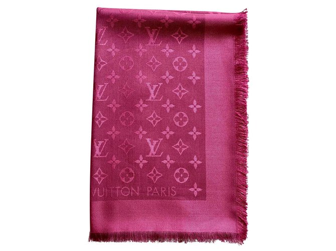 Louis Vuitton Scarves Prune Silk  ref.221979