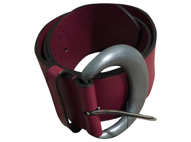Ralph Lauren Belts Pink Leather  ref.222031