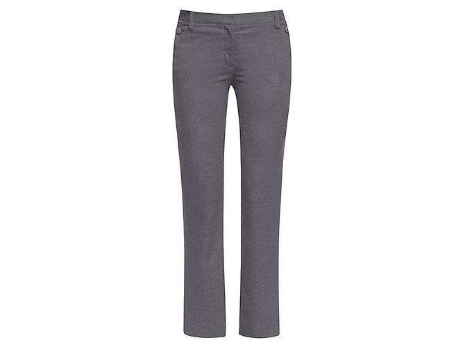 Tory Burch Kane Wollhose Grau