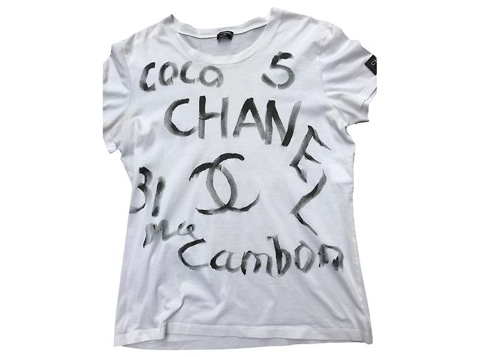 Cambon CAMISETA CHANEL NAVIDAD 2008 Exclusivo Blanco