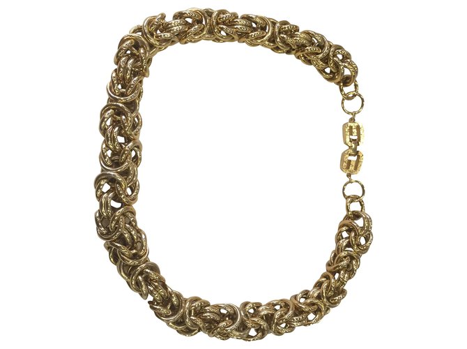 Givenchy Halsketten Golden Metall  ref.222315