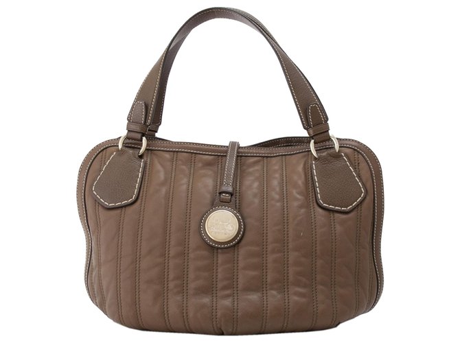 Céline Celine Brown Leather Handbag Pony-style calfskin  ref.222546
