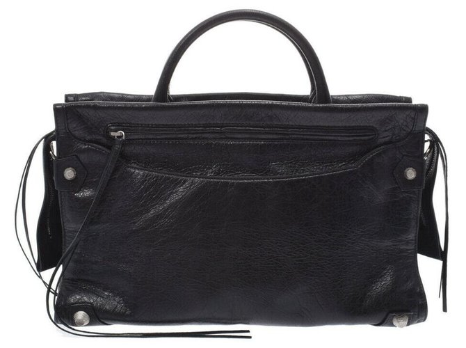 Balenciaga Handbag Black Pony-style calfskin  ref.222628