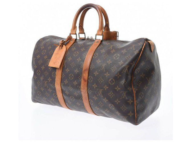 Louis Vuitton Handtasche Braun Leinwand  ref.222657