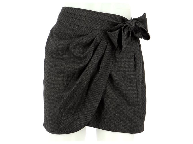 Isabel Marant Etoile Skirt suit Grey Polyester  ref.222682