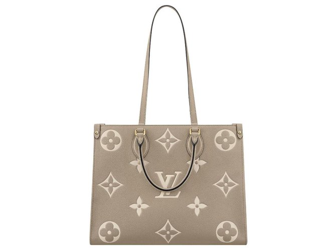 Louis Vuitton LV Onthego MM Dune Couro  ref.222688