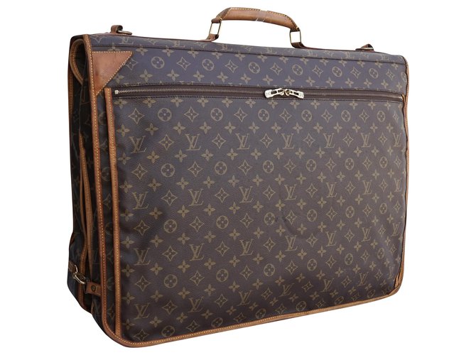 Louis Vuitton Travel bag Brown Leather  ref.222811