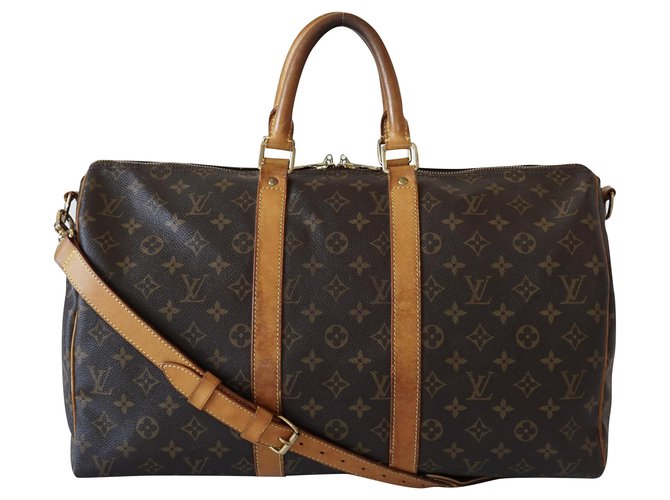 Louis Vuitton Bags Briefcases Brown Cloth  ref.222817