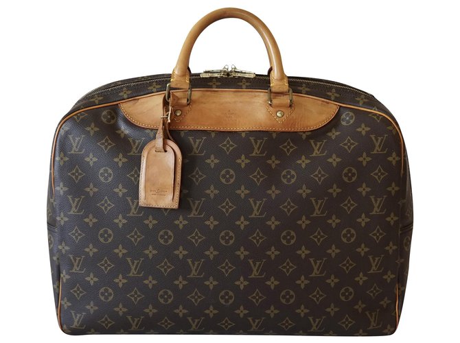 Louis Vuitton Taschen Aktentaschen Braun Leder  ref.222819