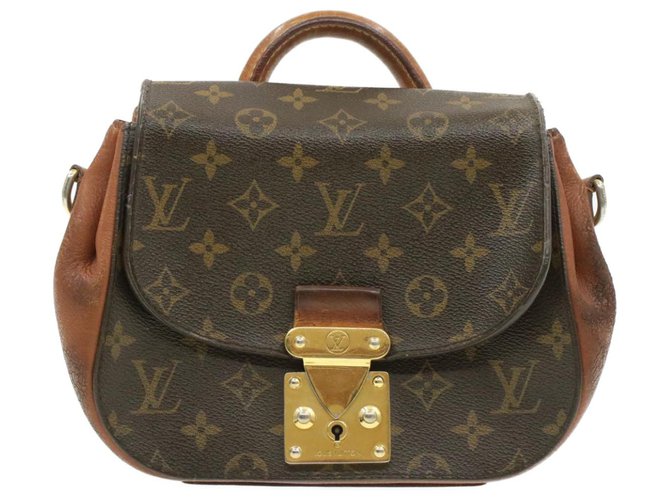 Louis Vuitton Shoulder Bag Brown Cloth  ref.222870