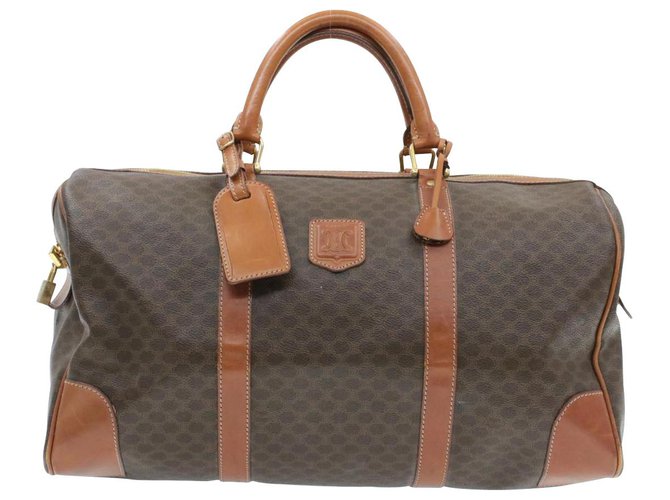 Céline Travel bag Brown Cloth  ref.222937