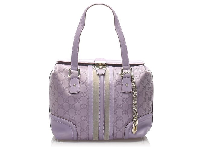 purple gucci bag