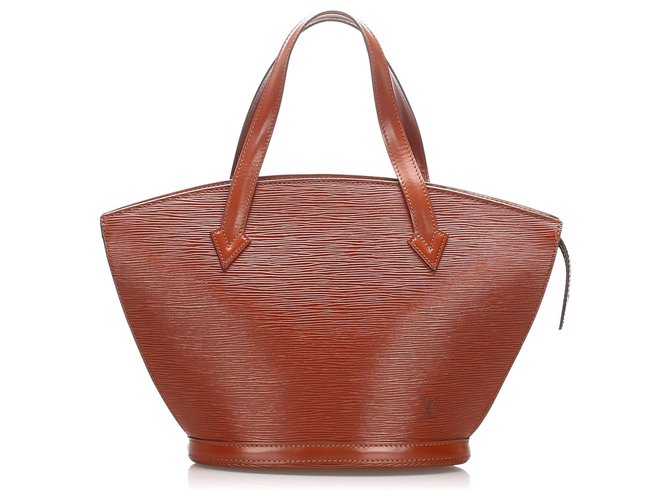 Louis Vuitton Brown Epi Saint Jacques Short Strap PM Leather  ref.223013