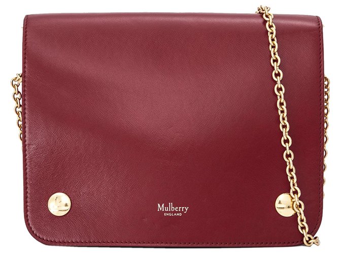 Mulberry Red Clifton Leather Crossbody Bag Pony-style calfskin  ref.223081