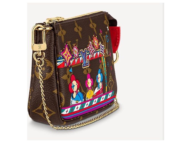 Louis Vuitton Accessori mini pochette LV Marrone