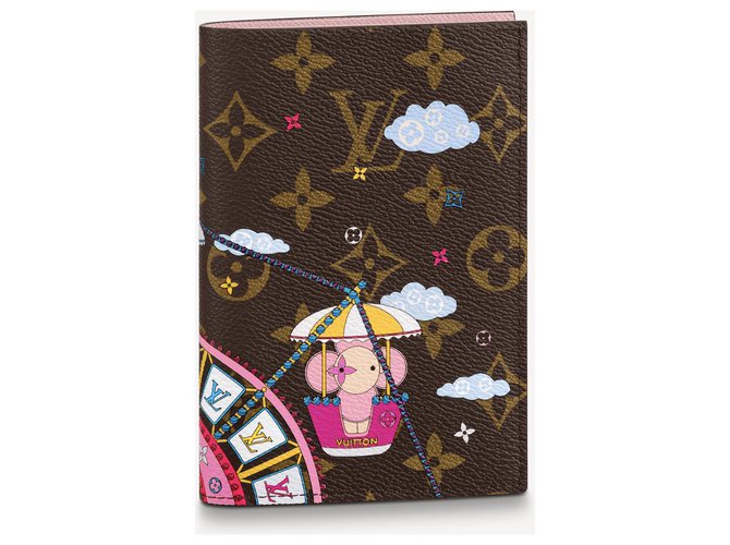 Louis Vuitton LV passport cover new Brown Leather  ref.223100