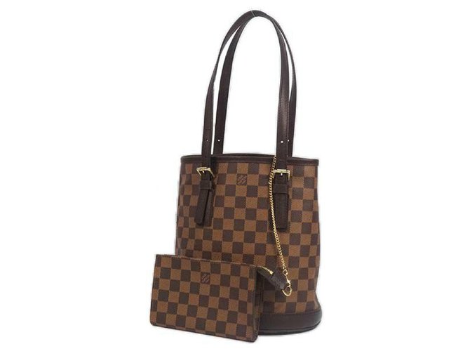Louis Vuitton Marais Womens shoulder bag N42240 damier ebene Cloth  ref.223128