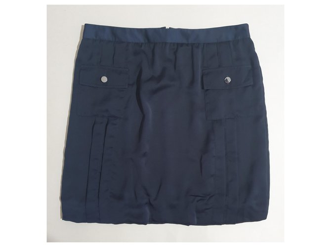 Tory Burch Skirts Blue Polyester  ref.223191