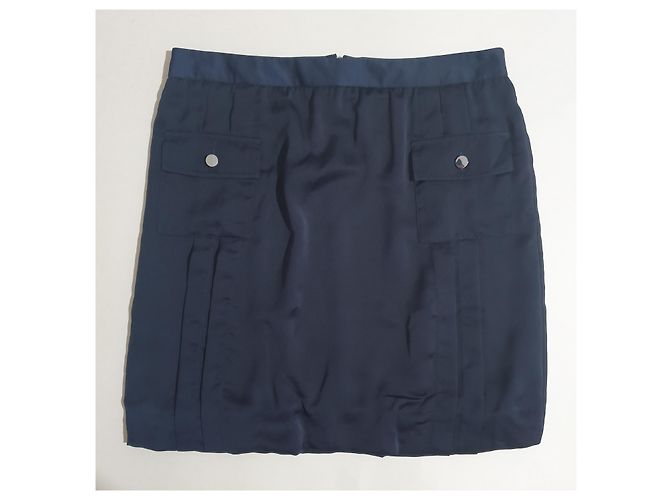 Tory Burch Rock aus Polyester in Blau