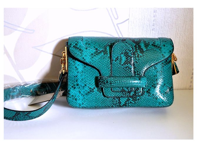 Bolsa Catherine Vanessa Bruno Turquesa