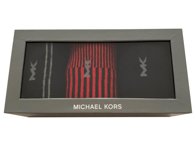 Michael Kors Conjunto de meias masculinas Multicor Algodão  ref.223331