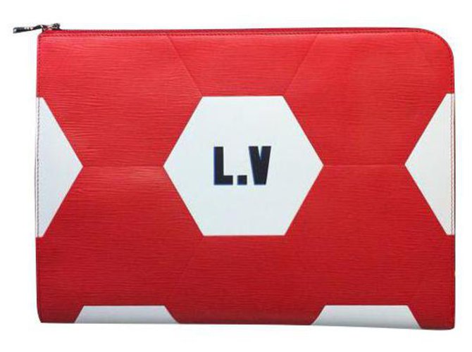 Louis Vuitton FIFA world cup Red Leather  ref.223389
