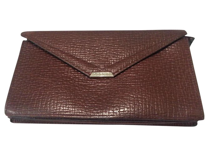 Loewe Purses, wallets, cases Brown Leather  ref.223419
