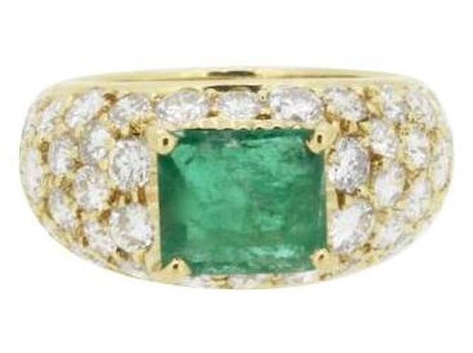 Autre Marque Anillo anillo 2 Quilates de diamantes Gold hardware Oro amarillo  ref.223436
