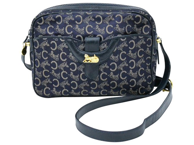 Céline Celine handbag Purple Synthetic  ref.223526