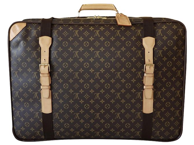 Satellite Louis Vuitton Mala de viagem Marrom
