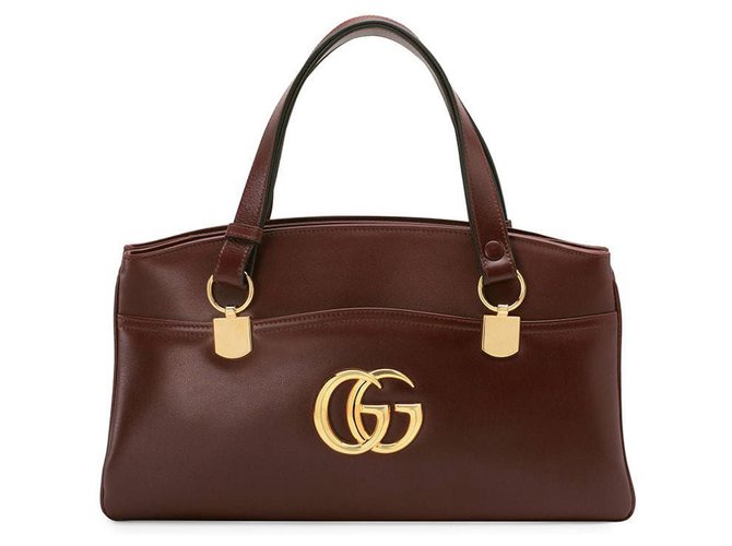 Gucci Brown Arli Leather Handbag Pony-style calfskin  ref.223711