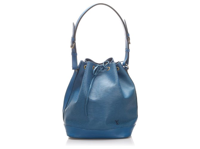 Louis Vuitton Blue Epi Noe Leather  ref.223730