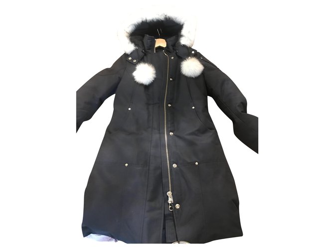 Moose Knuckles Coats, Outerwear Navy blue  ref.223778