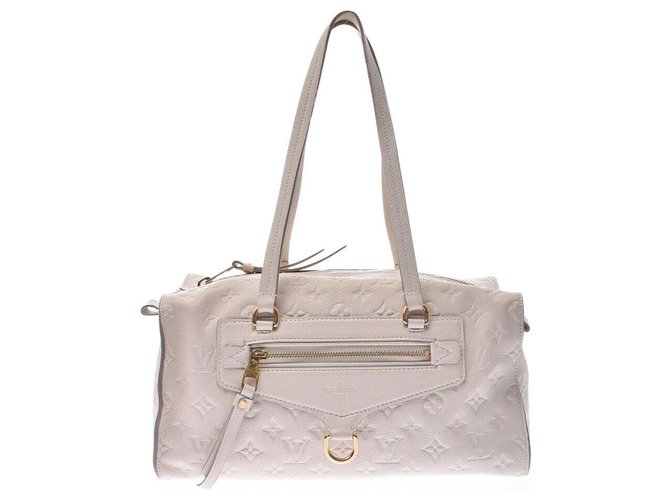 Louis Vuitton Shoulder Bag White Leather  ref.223871