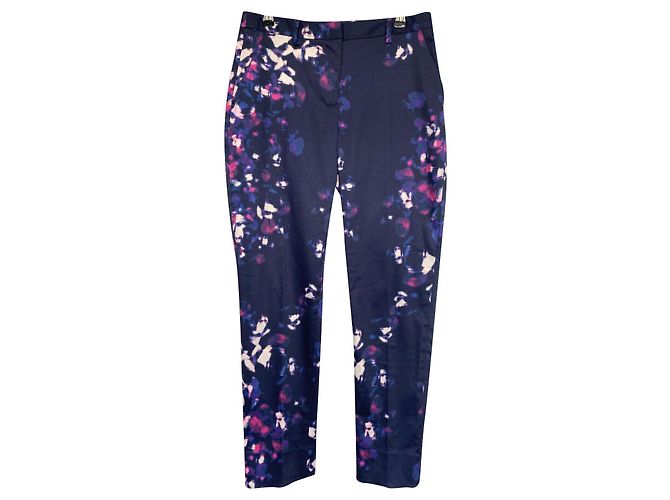Pantalones LK Bennett Lettie Multicolor Azul oscuro