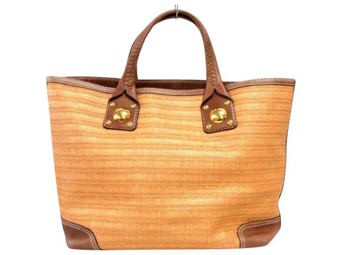 Gucci Tote bag Brown Cloth  ref.223909