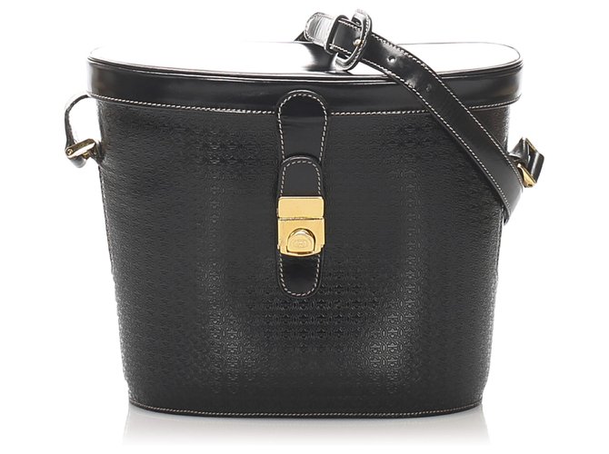 Gucci Black Leather Bucket Bag Pony-style calfskin  ref.224003