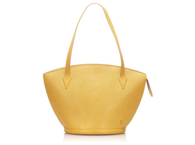 Louis Vuitton Yellow Epi Saint Jacques PM Long Strap Leather  ref.224010