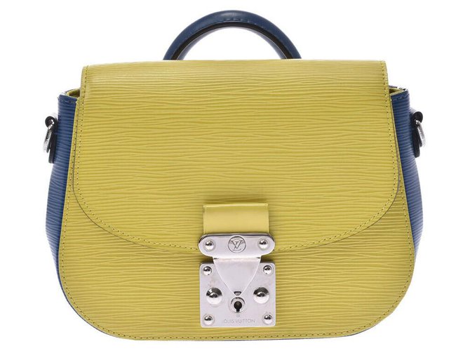 Louis Vuitton Eden Yellow Leather  ref.224056