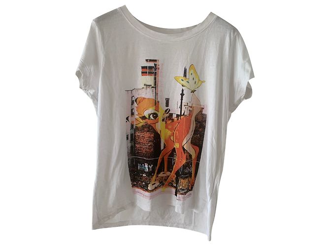 Maglietta bianca Bambi eleven Paris